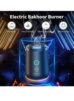 General Electric Incense Burner, Portable USB Aroma Diffuser, Rechargeable Incense Burner for Car and Home  - Image 3