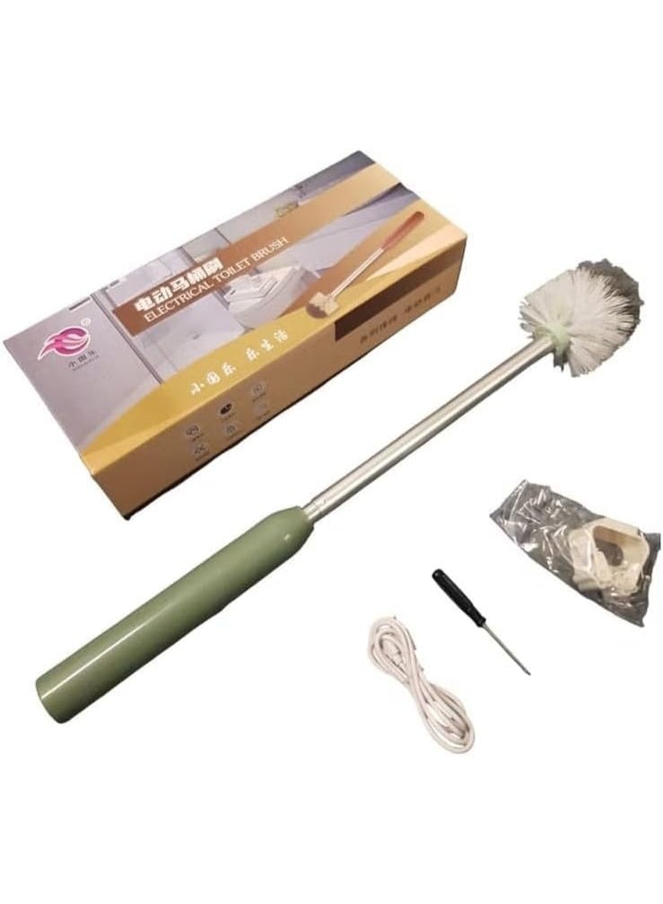 Electric Toilet Brush – Powerful Rotating Cleaning – Rechargeable – 360° Rotating Head – Waterproof – Ergonomic Design – Effortless Bathroom Cleaning Brush - Image 1