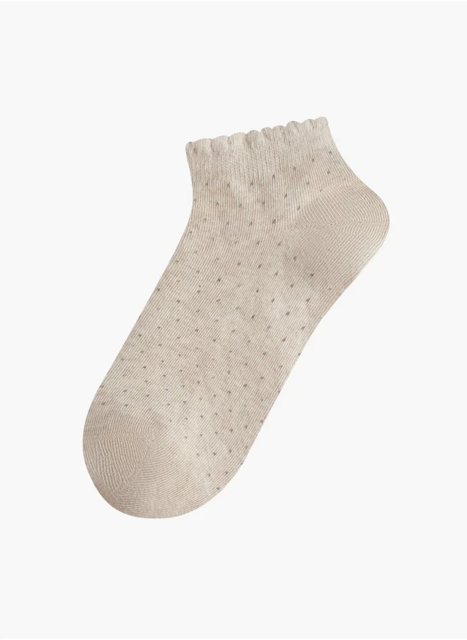 Flora Bella By Shoexpress Assorted Ankle Length Socks - Set of 5