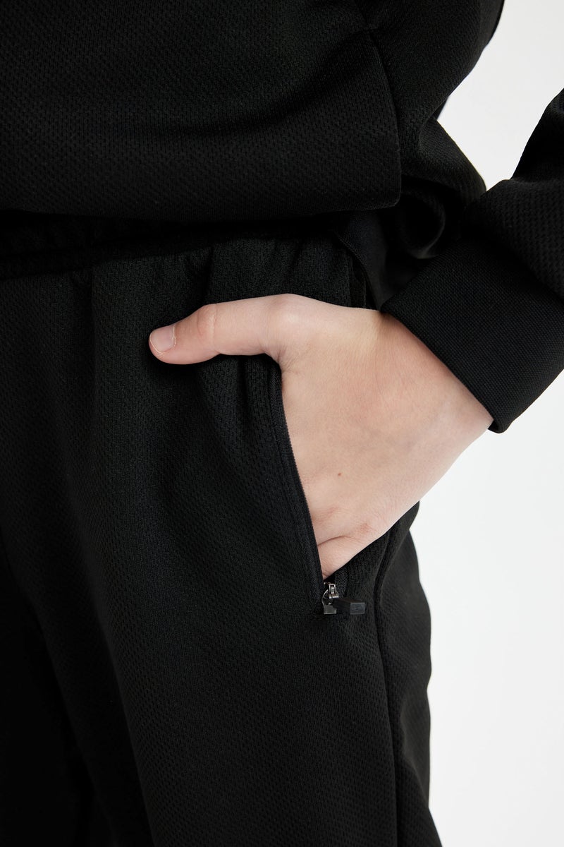 ديفاكتو بنطلون سويت بانتس اسود اولادي قصة عادية - Image 5