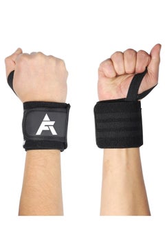 Athletics Wrist Wraps Weightlifting - Best Support for Gym & Crossfit - Brace Your Wrists to Push Heavier