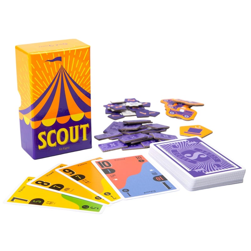 Oink Games Scout AwardNominated Strategic Hand Management SmallBox TravelFriendly Family Experience 25 Players Ages 9 20 Minutes Portable Circus Theme - Image 2