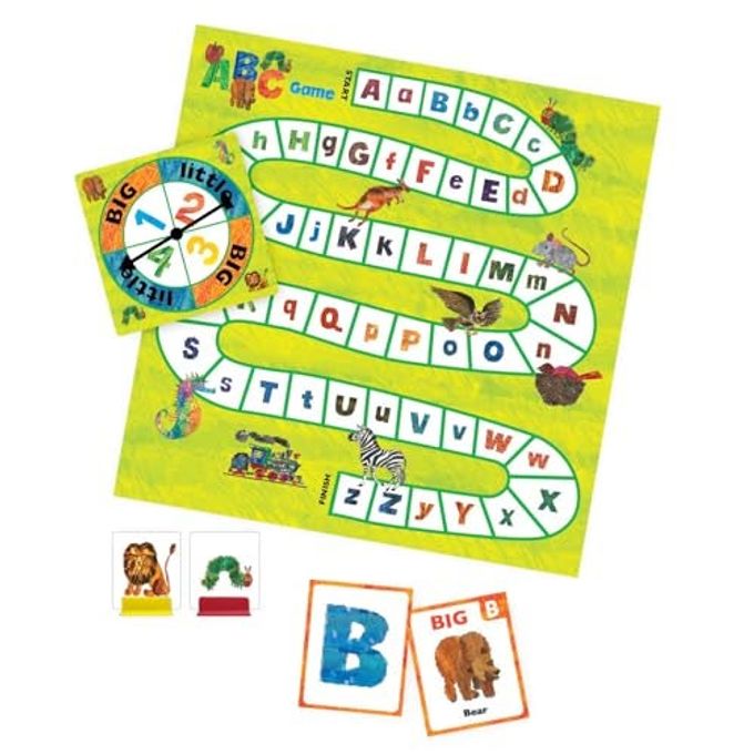 Briarpatch , The Very Hungry Caterpillar Spin & Seek ABC Game, Based On Board Books By Eric Carle, Preschool Learning For Kids - Image 3