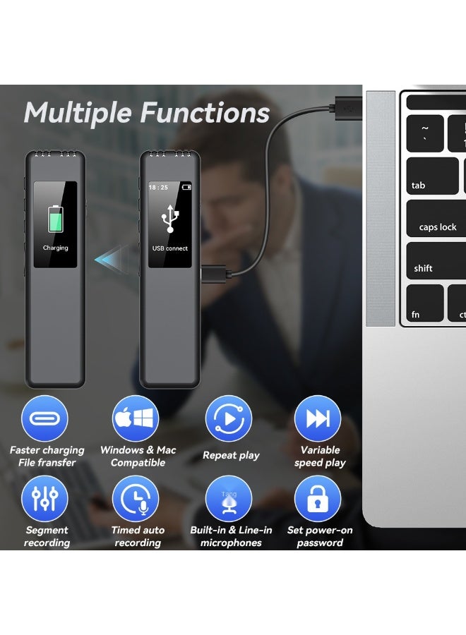 NIBEMINENT Digital Voice Recorder With MP3 Player  - Image 4