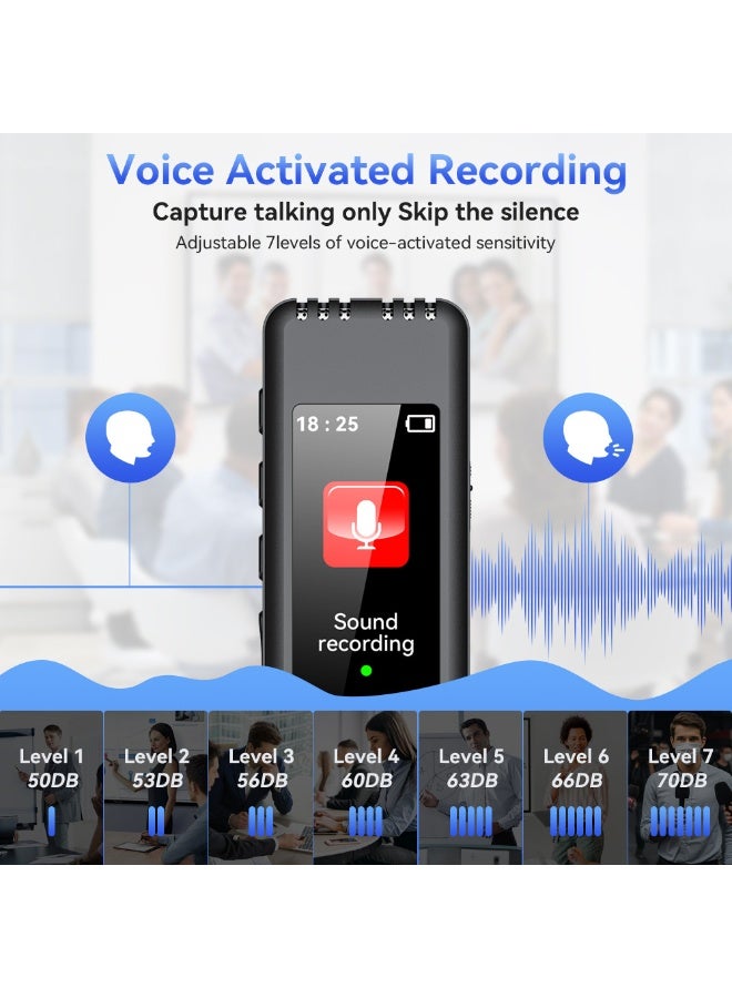 NIBEMINENT Digital Voice Recorder With MP3 Player  - Image 3