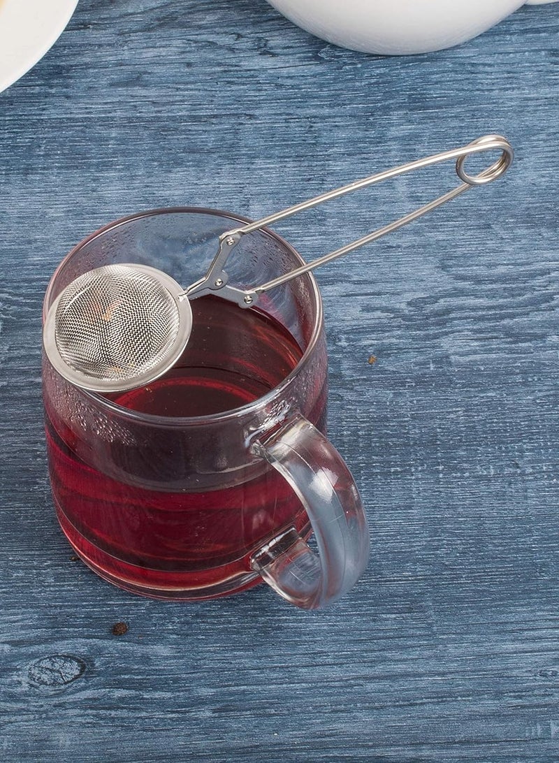 Bukela Kitchen Snap Mesh Ball Tea Infusers, 18/8 Stainless Steel, For Loose Leaf Tea and Mulling Spices, Set of 2 - Image 5