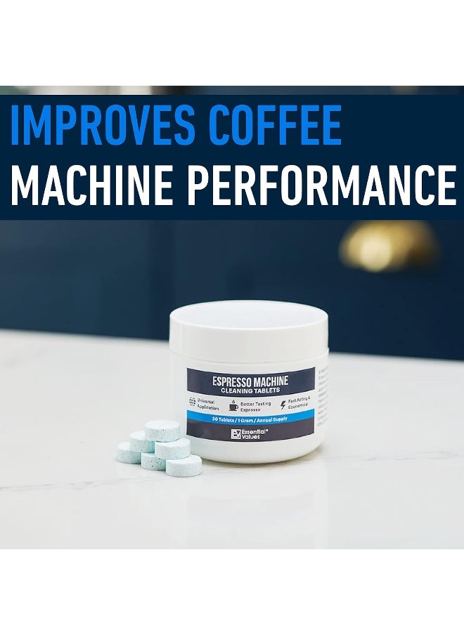 Essential Values Espresso Machine Cleaning Tablets For Jura Breville and Miele 30 Count  - Image 3