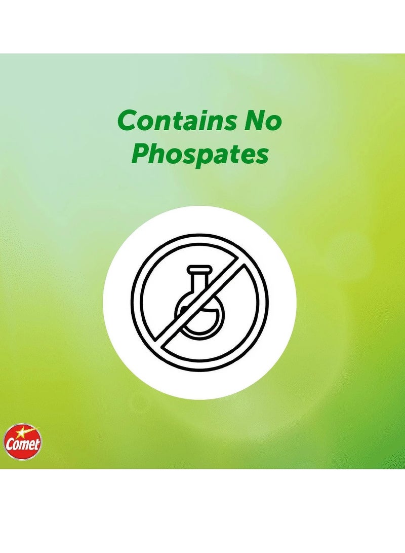 Comet All Purpose Abrasive Powder Cleaner with Bleach, Pine 21 oz. - Image 3