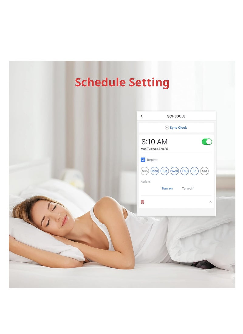 SwitchBot SwitchBot smart switch button pusher bluetooth for rocker switch one way button automatic light switch timer and APP control works with alexa when paired with SwitchBot hub white  - Image 3