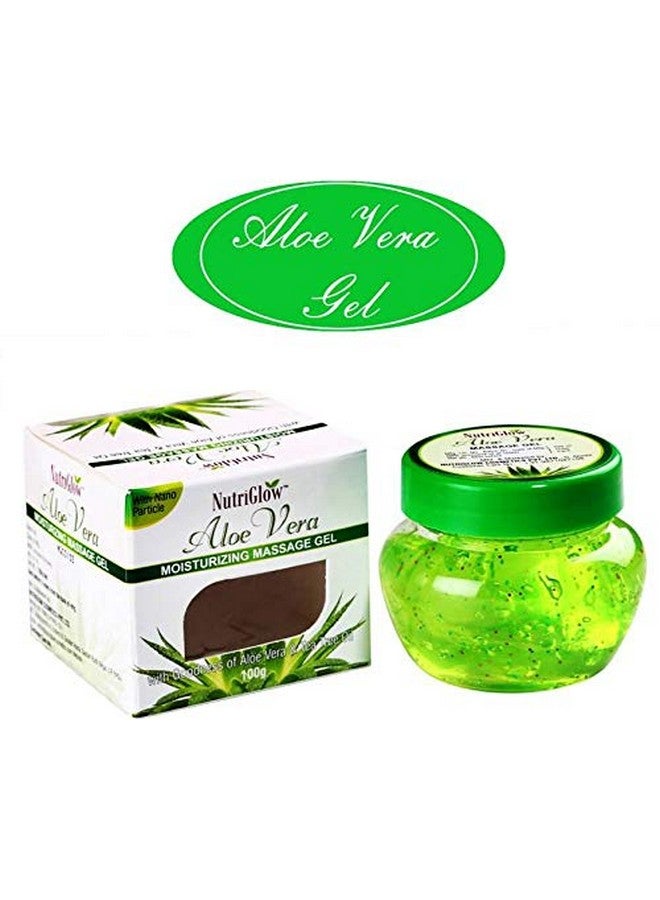 NutriGlow Combo of Skin Balancing Green Apple Toner (120ml), Aloe Vera Moisturizing Massage Gel For All Skin Types (100 G) Pack of 2(Toner + Aloe Vera Gel) 1x120ml + 1x100gm, 120 ml (Pack of 2) combo - Image 4
