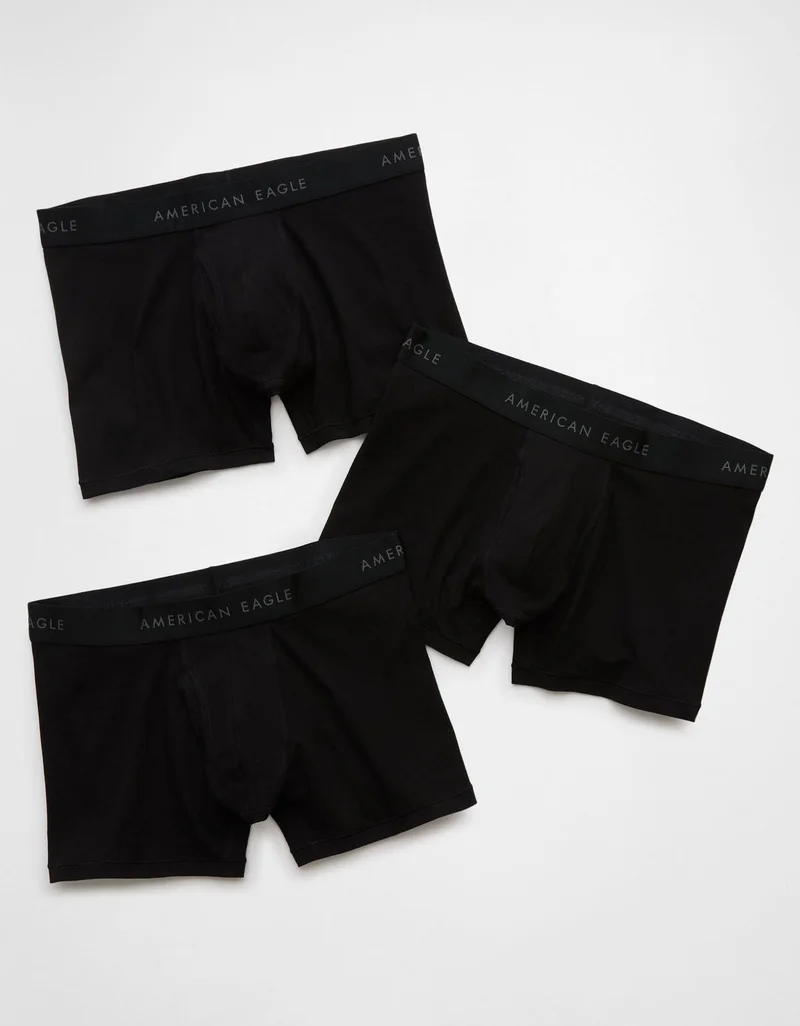 American Eagle AEO Men's 4.5" Classic Boxer Brief 3-Pack