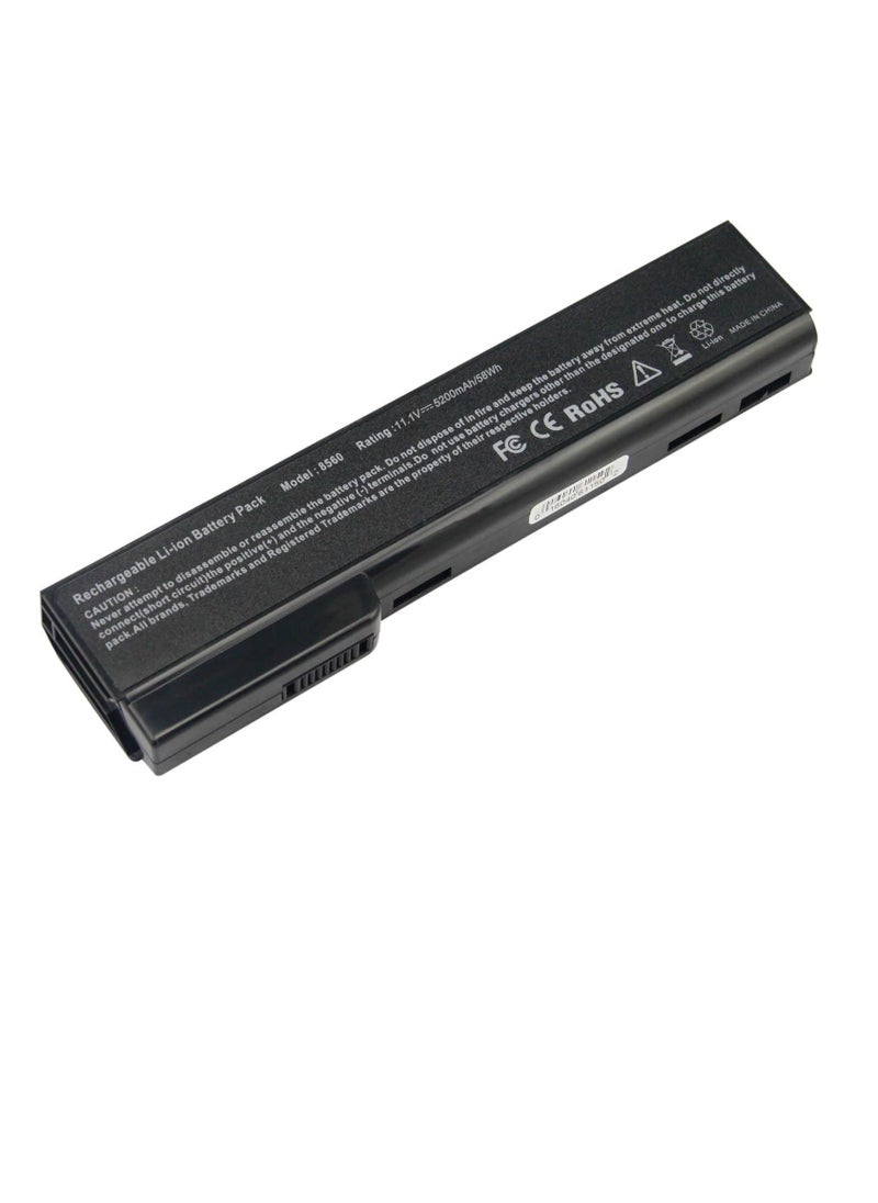 Zexen - Laptop Battery Replacement for HP EliteBook 8460p 8460w 8470p 8470w 8560p 8570p HP ProBook 6360b 6460b 6465b 6470b 6475b 6560b 6565b 6570b 5200mAh 11.1V - Image 1