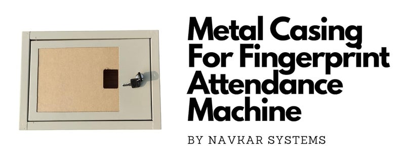 NAVKAR SYSTEMS NAVKAR SYSTEMS Metal Protective Casing for ESSL X990 Biometric Attendance Access System  - Image 2