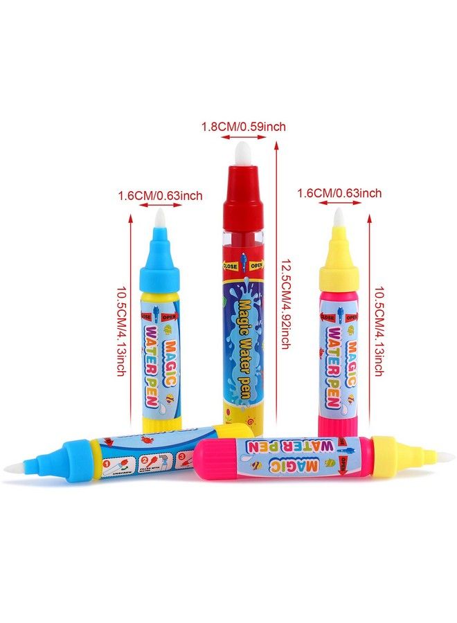 Outus 12 Pieces Water Pen Replacement Water Markers Aqua Doodle Pens For Toddlers Kids Mat Drawing Painting - Image 3