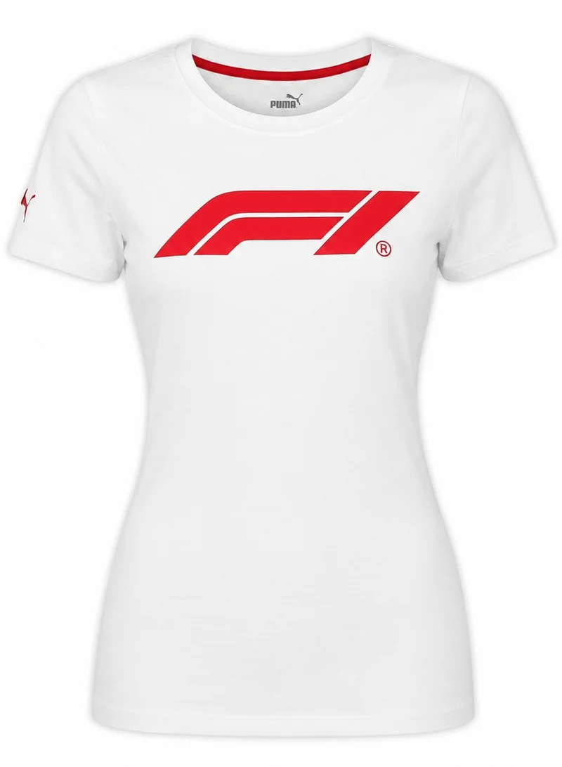 فورمولا1 تيشيرت نسائي بشعار FORMULA1