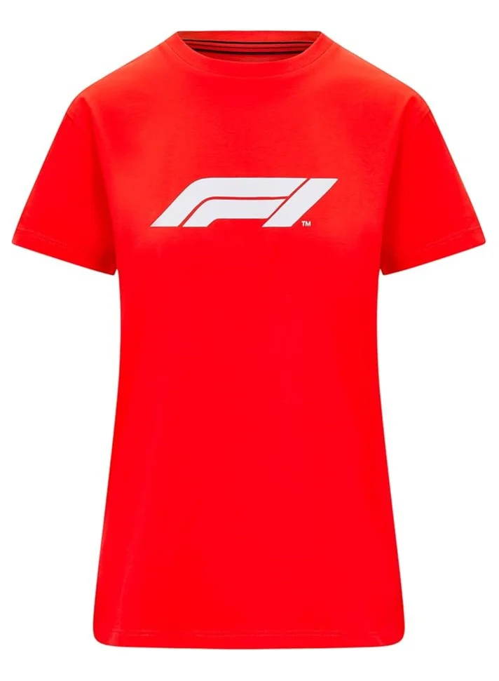 فورمولا1 تيشيرت نسائي بشعار FORMULA1