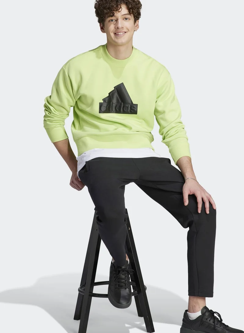 Adidas Future Icons Badge Of Sport Crew Sweatshirt