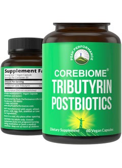 Corebiome Tributyrin Postbiotic Supplement Clinically Tested For Gut Health. More Effective Than Sodium Butyrate Capsules. High Bioavailability Post Biotics For Digestive Leaky Gut Colon Microbiome