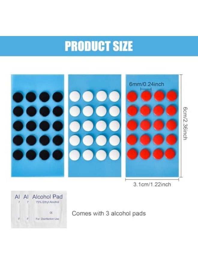 60 Pack PTFE Mouse Skates, Universal Replacement Feet, 6mm, Smooth Glide and Precision Control for Gaming Mice - Image 2