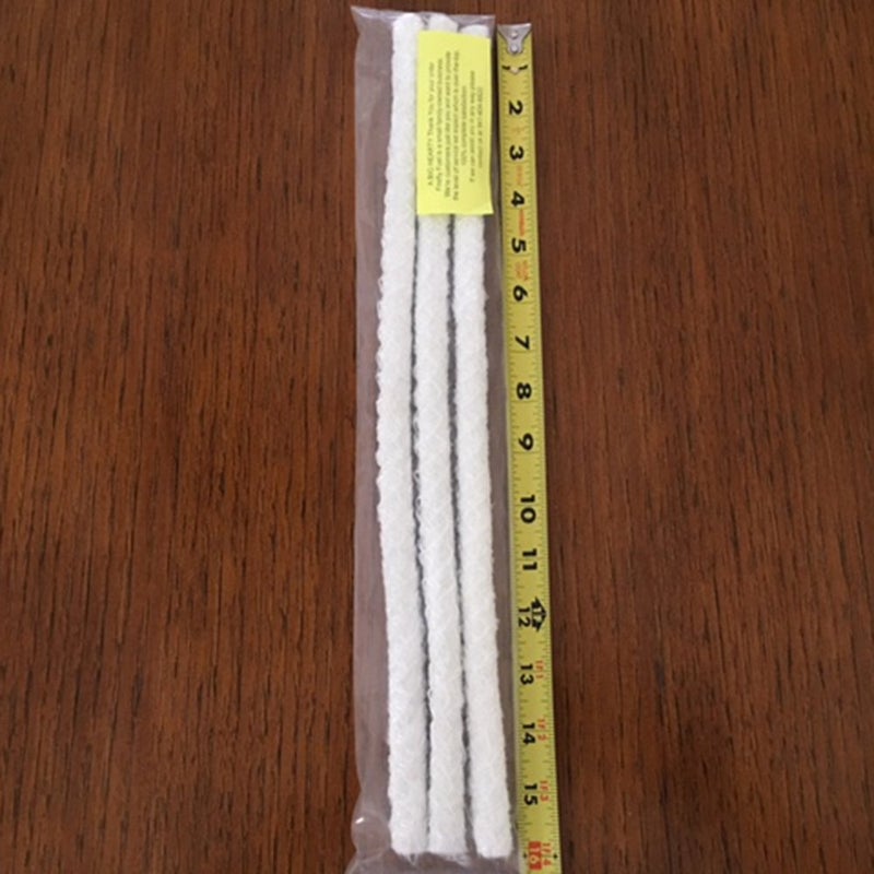 Firefly Wine Bottle & Tiki Torch Fiberglass Wicks - Made in USA - 1/2-inch x 16-inches for Tiki Torches and DIY Wine Bottle Oil Lamps 3 Per Package - Image 3