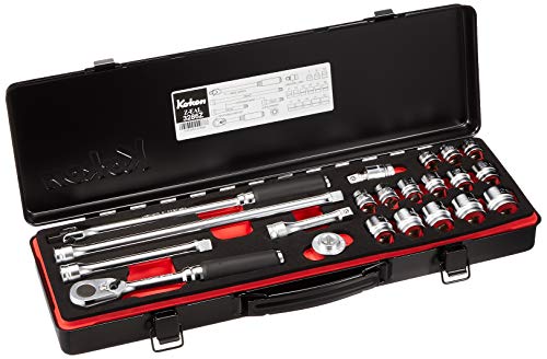 Ko-ken 3286Z 3/8 Sq. Dr. 21 Piece Z-Series 6-Point Metric Socket set 7-22mm - Image 4