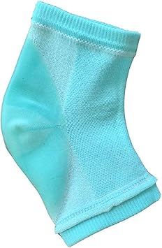 Pengxiaomei Soft Heel SocksVentilate Foot Spa Moisturizing Gel Beauty Socks Moisturising Socks for Dry Hard Cracked SkinBlue - Image 4