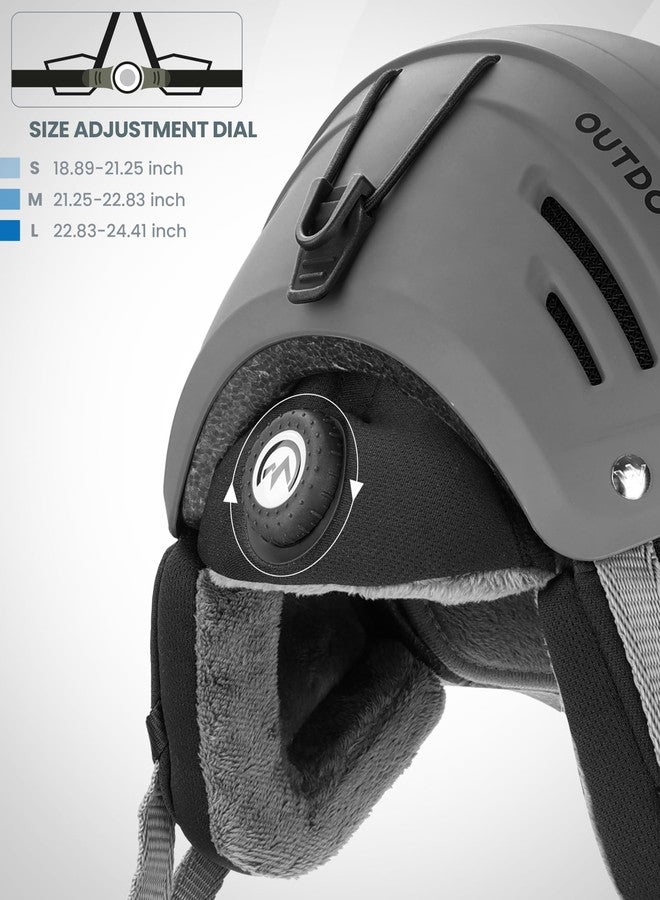 OutdoorMaster Kelvin II Ski Helmet - Snow Sport Helmet Snowboard Helmet for Men Women & Youth - Image 3