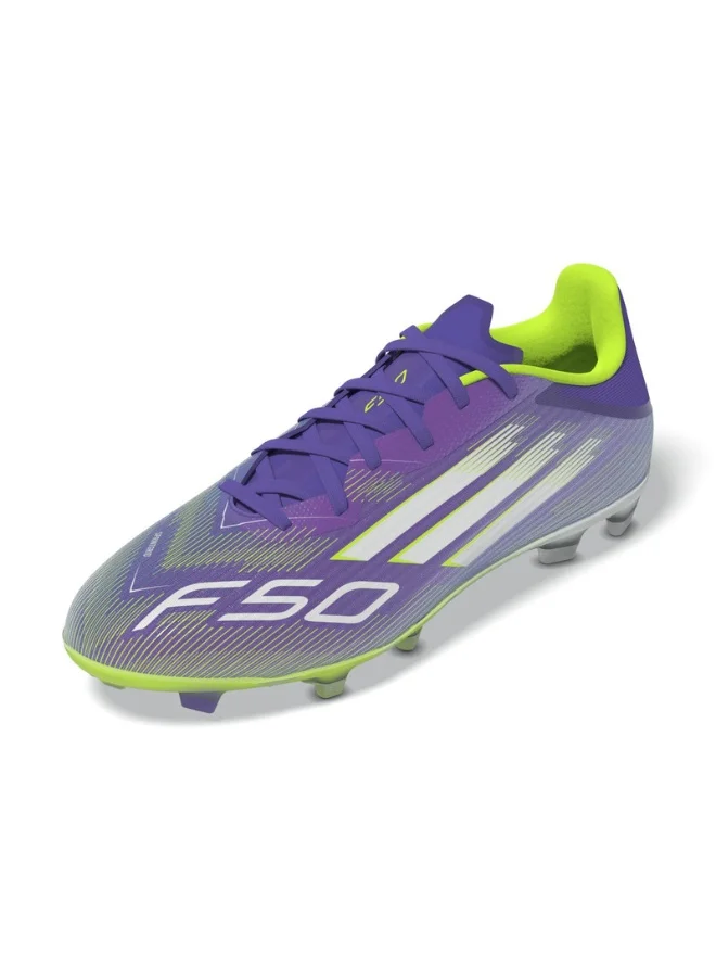 Adidas Adidas F50 League Fg/Mg U Purple Football/Soccer Shoes For Unisex