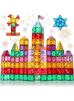 Palano Magnet Tiles, 60PCS Magnetic Building Blocks, Magnetic Tiles, Square Building Castle, Preschool Toys, STEM Stacking Construction Toys for Boys Girls - pzsku/Z65F406DEF27FF3024EAFZ/45/_/1720948079/230cb094-8e7b-4289-ac30-39020cf904b4