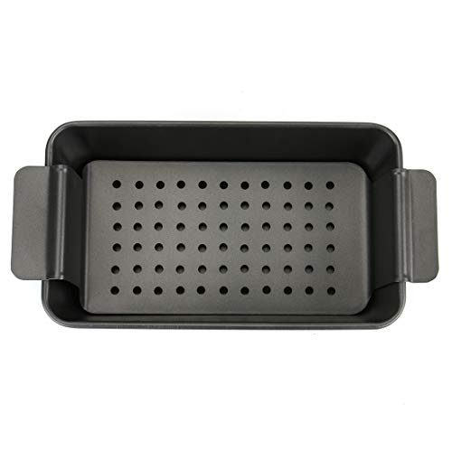 Tosnail 4-Piece Non-Stick Meatloaf Pan with Drain Bread Loaf Pan Set - Image 4