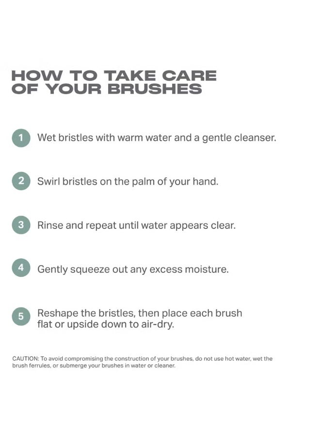 Morphe Morphe Along For The Glide 6-Piece Travel Brush Set  - Image 4
