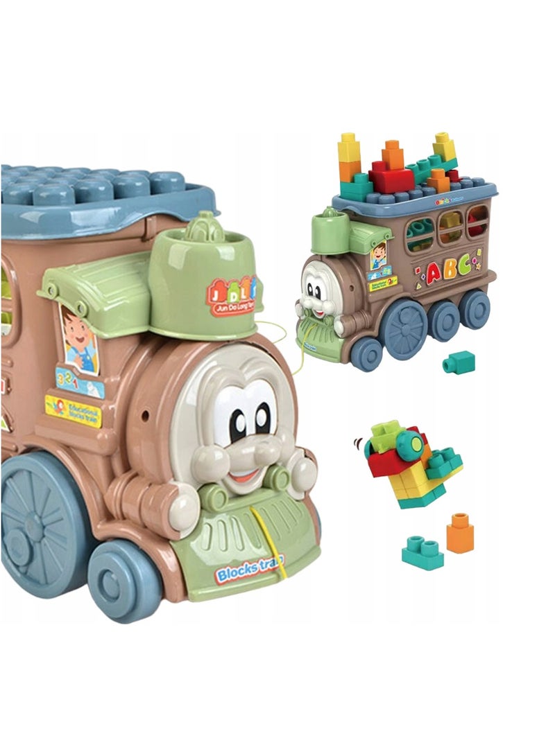 Construction train for developing motor skills and imagination - Image 1