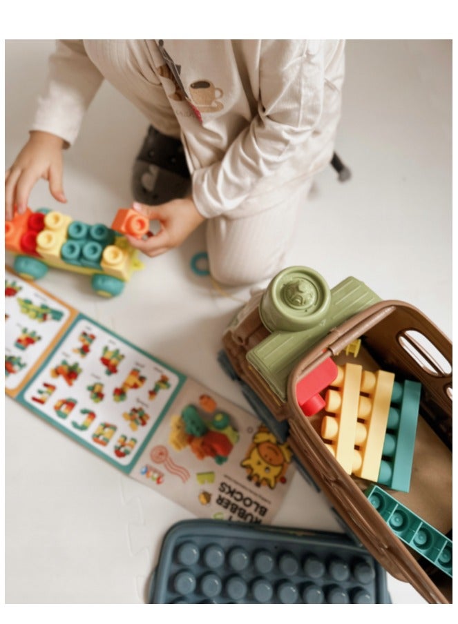 Construction train for developing motor skills and imagination - Image 5