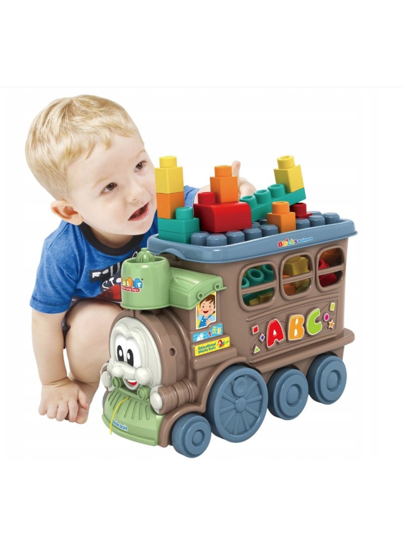 Construction train for developing motor skills and imagination - Image 3