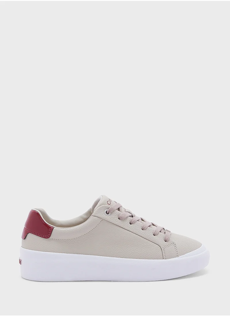 كالفن كلاين Lace Up Low Top Sneakers