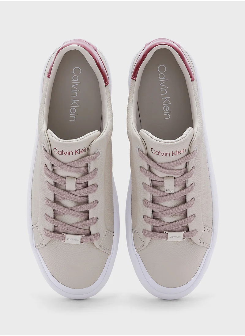 CALVIN KLEIN Lace Up Low Top Sneakers