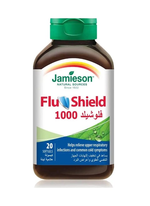 Jamieson Flushield Echinacea 1000 mg 20 Softgels
