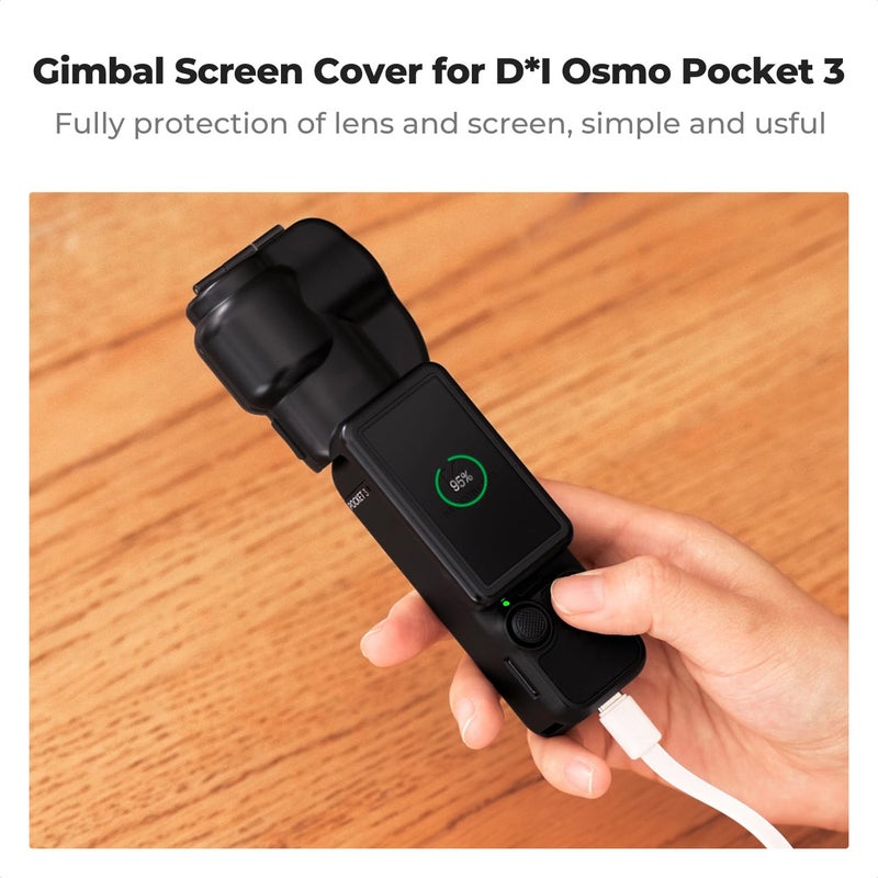 K&F CONCEPT Protective Cover Case for DJI Osmo Pocket 3, Gimbal Screen Protector Lens Guard, Plastic Case Pocket 3 Accessories - Image 2