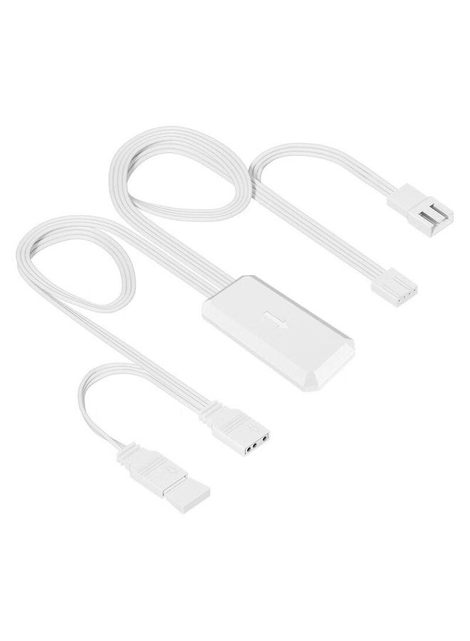 Sama Giant Wave Magnetic Building Block Fan White Power Cable Fan Power Cable With Clip Design