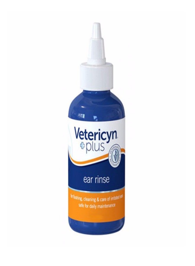 Vetericyn Plus All Animal Ear Rinse Liquid, 4-ounce Drops - Image 1