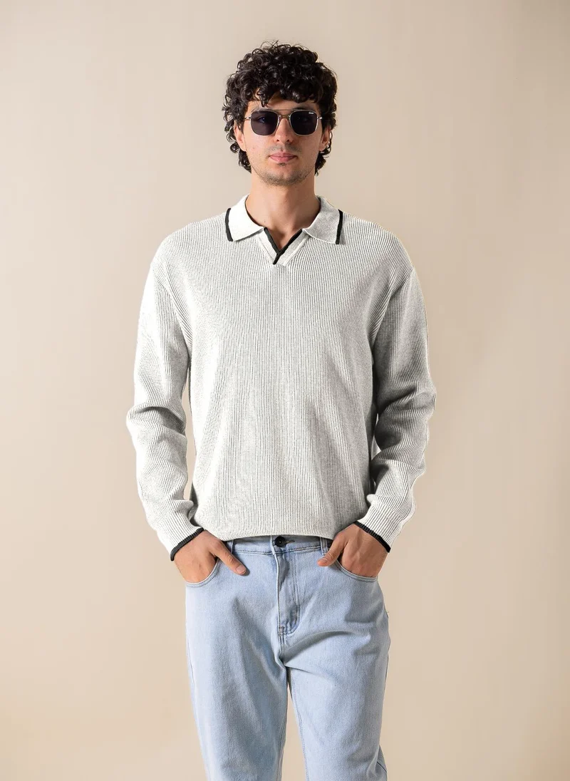 SHAPES KNITTED COMFORT POLO SHIRT