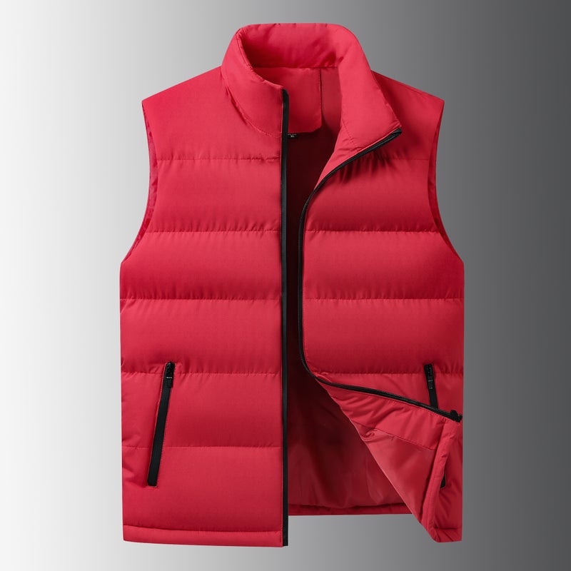 M-8Xl Extra Large Size Down Cotton Vest For Men And Women Warm Vest Thickened Outer Wearing Couple'S Waistcoat - Image 4