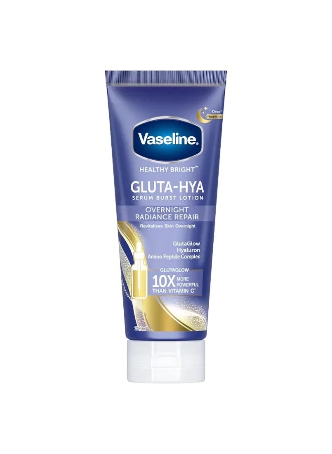 Vaseline Gluta- Hya Serum Lotion Overnight Radiance Repair 300ml - Image 1