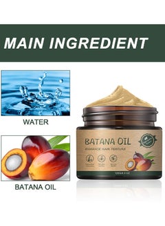 Generic 100% Natural Batana Hair Oil, Repairs Damaged Hair, Leaves Hair Smoother, Repairs Damage, Eliminates Frizz And Split Ends, 120G  - Image 3