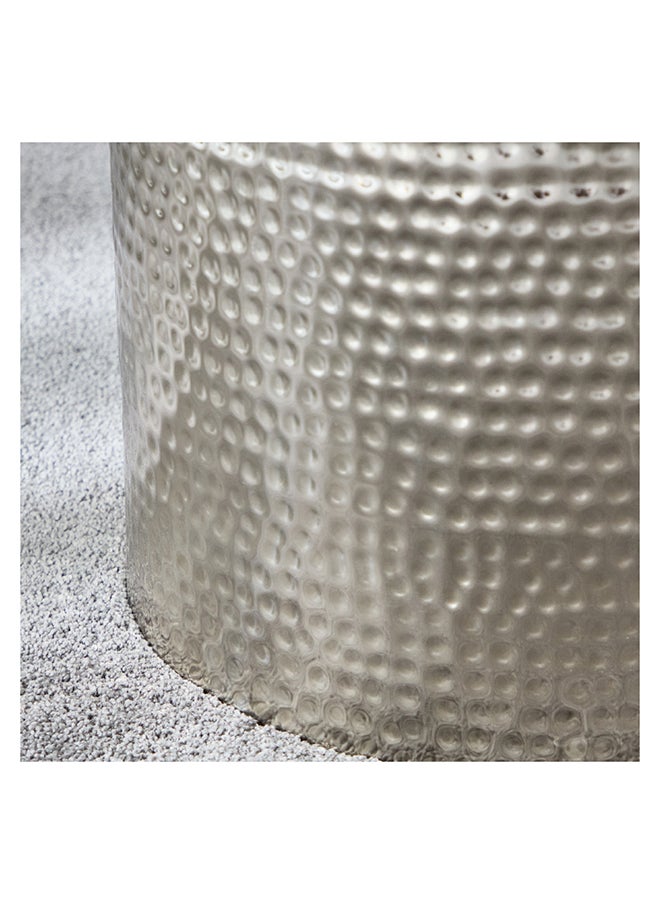 Home Box Orient Hammered End Table 45 x 50 x 45 cm  - Image 4
