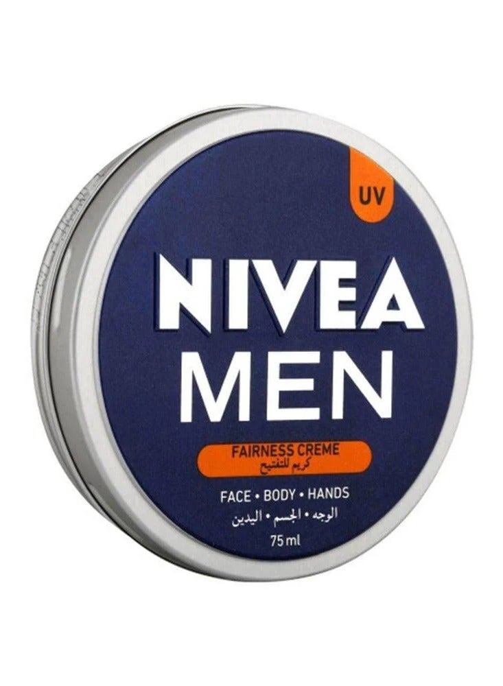 نيفيا كريم التفتيح للوجه والجسم واليدين للرجال - 75 مل