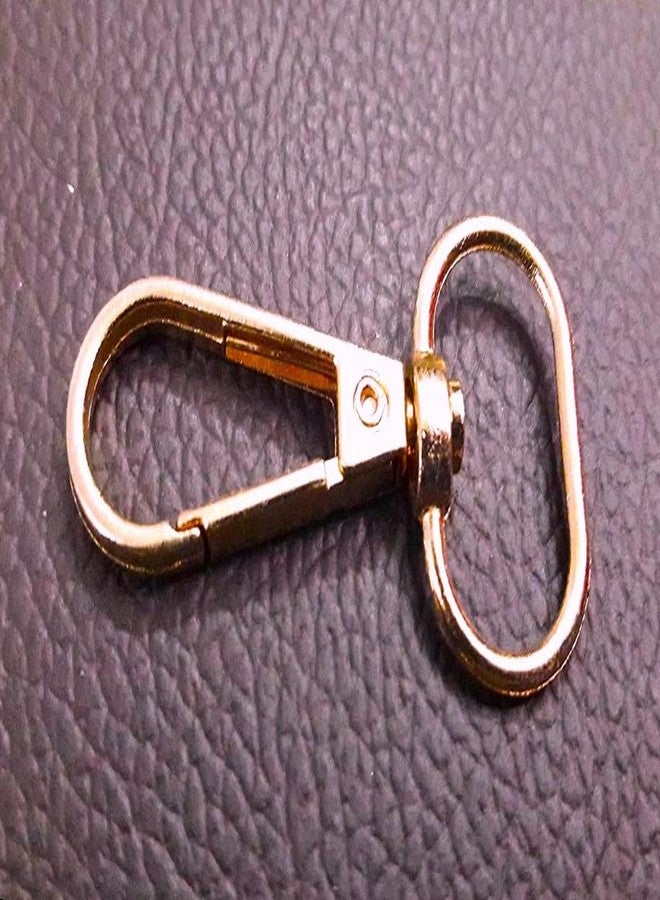 Nimida® Metal Lobster Clamp/Clasps/Swivel/Dog Hook for Leather Craft DIY Crafts Purse and Bags | Size 45 mm x 25 mm | Good for Belt Strap Size of 20 mm | Lightweight | Pack of 10 - Image 3