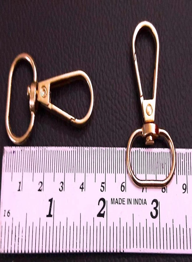 Nimida® Metal Lobster Clamp/Clasps/Swivel/Dog Hook for Leather Craft DIY Crafts Purse and Bags | Size 45 mm x 25 mm | Good for Belt Strap Size of 20 mm | Lightweight | Pack of 10 - Image 5
