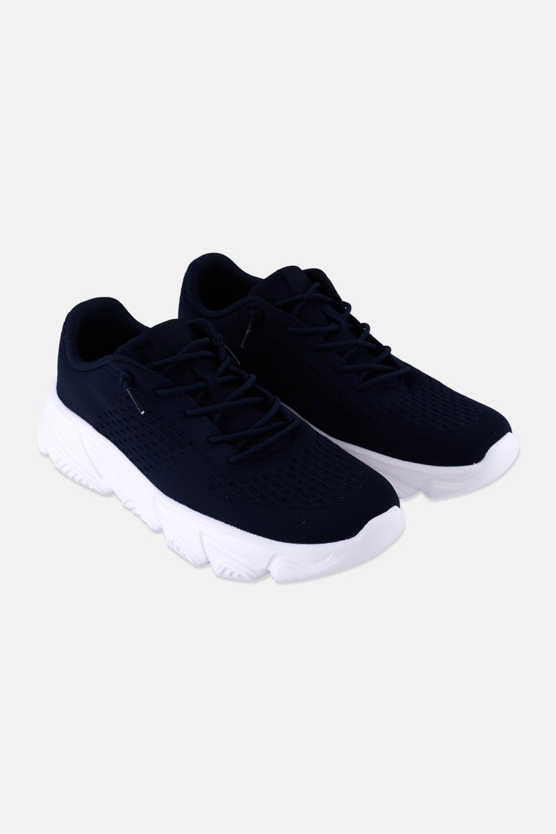 RBX Men Lace Up Training Shoes, Navy - Image 1