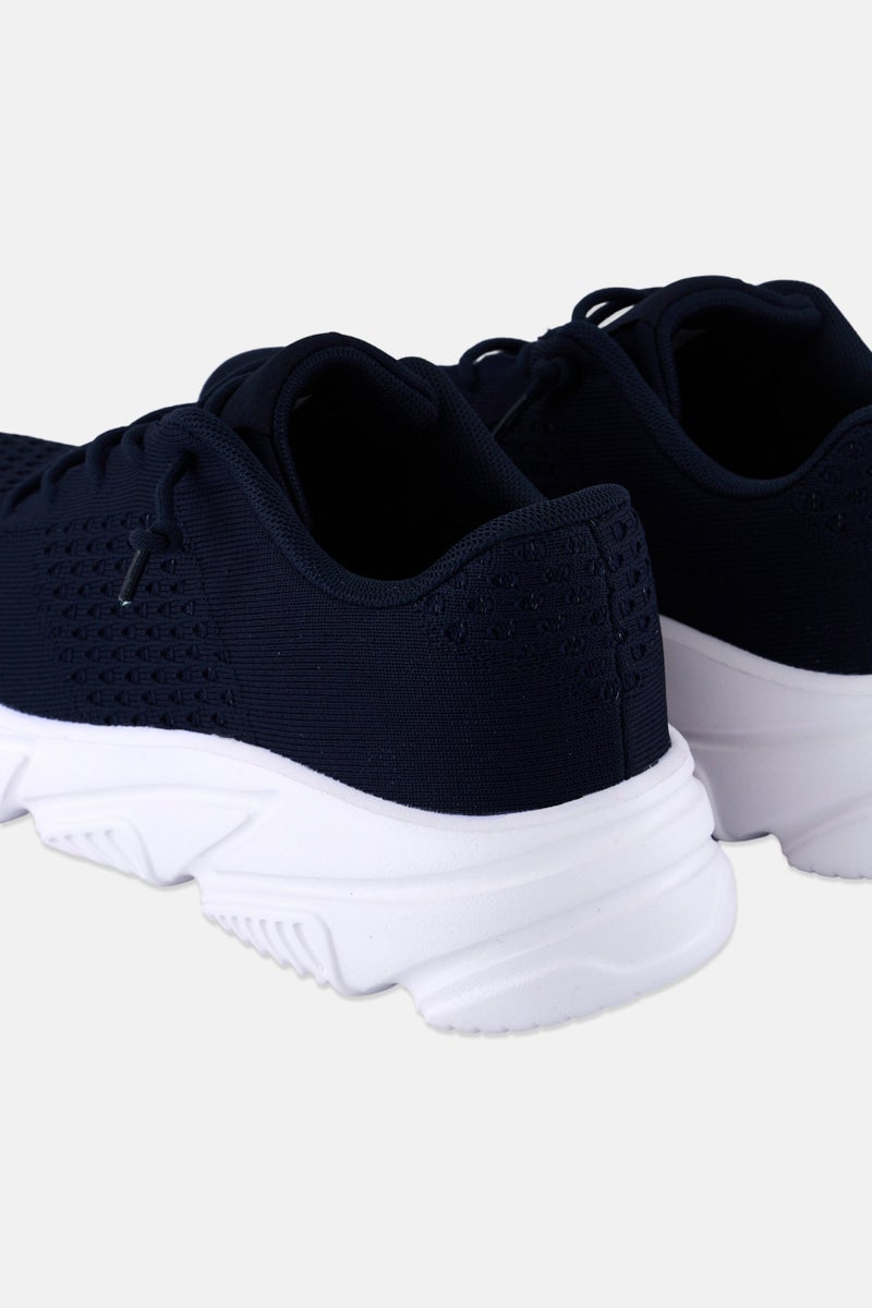 RBX Men Lace Up Training Shoes, Navy - Image 2